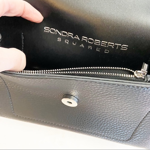 Sondra Roberts Squared crossbody bag black - Picture 4 of 7